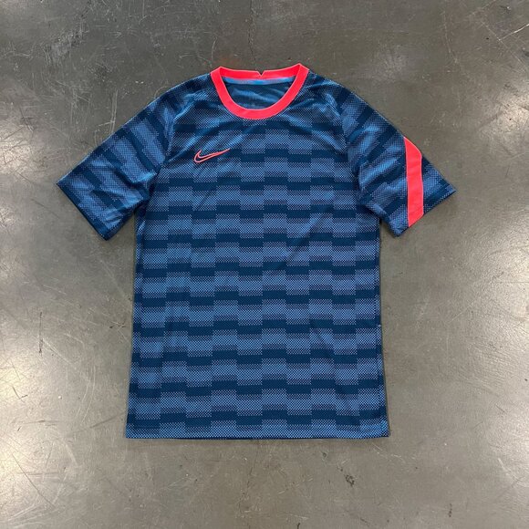 Nike Dri-FIT Academy Pro Soccer Shirt Blue • M - Picture 1 of 6